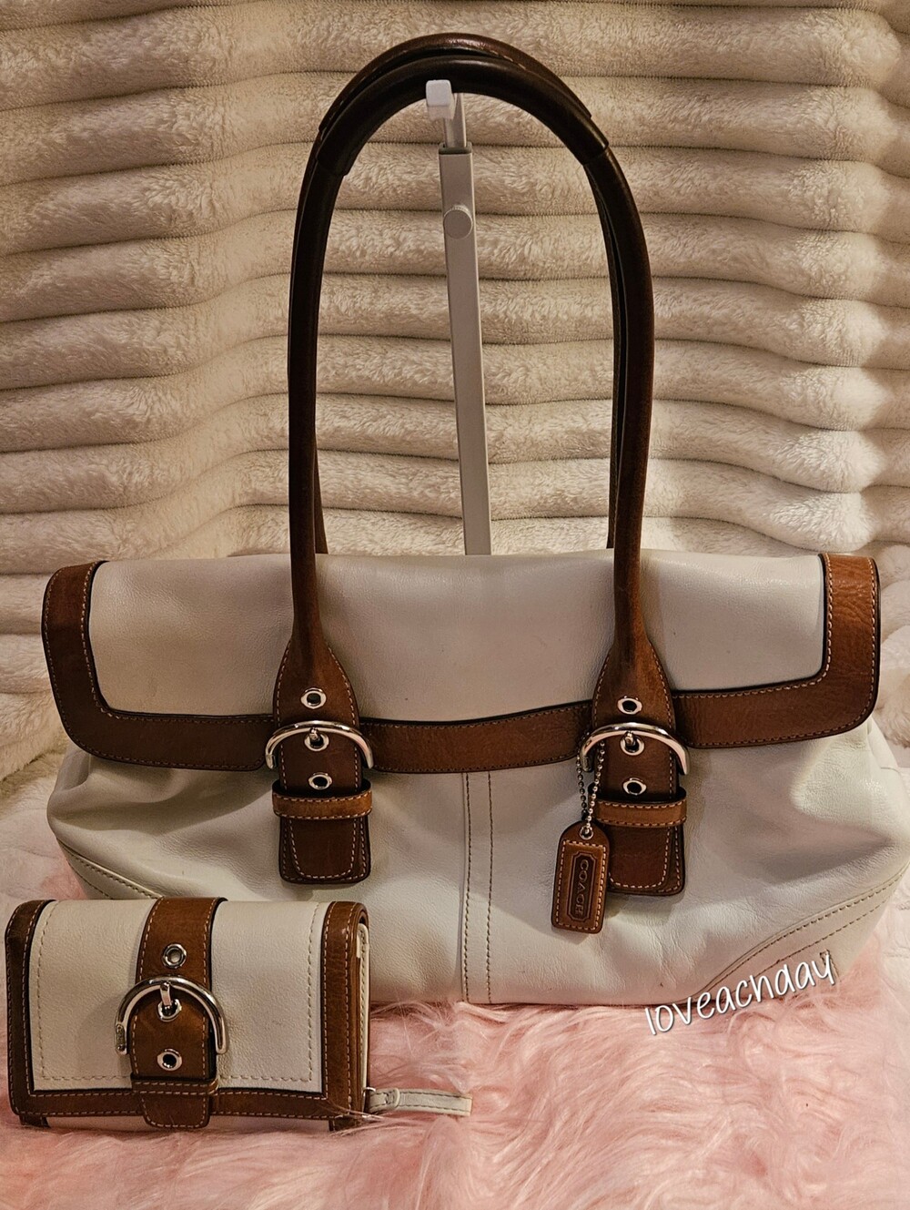 Coach✨️Hamptons Soho Flap Satchel And Wallet
